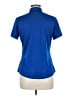 Adidas 100% Polyester Blue Short Sleeve Blouse Size M - photo 2