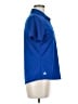 Adidas 100% Polyester Blue Short Sleeve Blouse Size M - photo 4