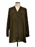 Chico's Green 3/4 Sleeve Blouse Size Lg (2) - photo 1