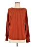 Automet Orange Long Sleeve Blouse Size M - photo 1