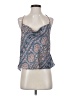 Free People 100% Polyester Blue Sleeveless Blouse Size XS - photo 1