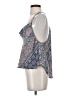 Free People 100% Polyester Blue Sleeveless Blouse Size XS - photo 5