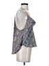 Free People 100% Polyester Blue Sleeveless Blouse Size XS - photo 4