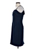 Storee Solid Blue Cocktail Dress Size S - photo 5
