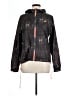 New Balance 100% Polyester Print Black Windbreaker Size L - photo 1