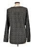 Merona 100% Polyester Black Long Sleeve Top Size L - photo 2