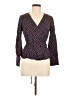 Boden 100% Viscose Polka Dots Black Long Sleeve Blouse Size 6 (petite) - photo 1