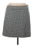 Ecru Houndstooth Gray Casual Skirt Size 6 - photo 1