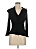 Next Black Long Sleeve Blouse Size 6 - photo 1