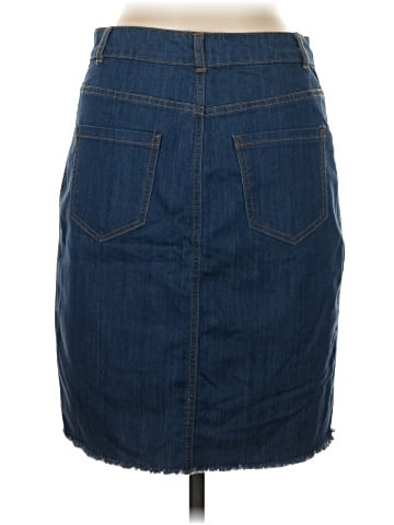 Life in Progress Denim Skirt (view 2)