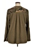 Truself Brown Long Sleeve Blouse Size 1X - photo 2