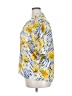 Unbranded Floral Yellow Short Sleeve Button-Down Shirt Size 2X (estimated) - photo 5
