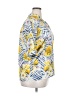 Unbranded Floral Yellow Short Sleeve Button-Down Shirt Size 2X (estimated) - photo 4