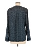 Collective Concepts 100% Polyester Blue Long Sleeve Blouse Size M - photo 2