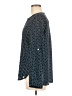 Collective Concepts 100% Polyester Blue Long Sleeve Blouse Size M - photo 5