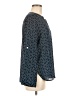 Collective Concepts 100% Polyester Blue Long Sleeve Blouse Size M - photo 4