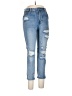 Unbranded Hearts Blue Jeans Size L - photo 1