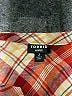 Torrid Plaid Red Long Sleeve Blouse Size 2X Plus (2) - photo 7