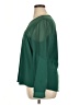 1.State 100% Polyester Color Block Green Long Sleeve Blouse Size XL - photo 5