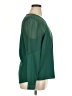 1.State 100% Polyester Color Block Green Long Sleeve Blouse Size XL - photo 4