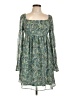 Jolt Paisley Green Casual Dress Size L - photo 1