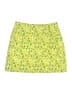 Susan Graver Print Yellow Casual Skirt Size M - photo 1