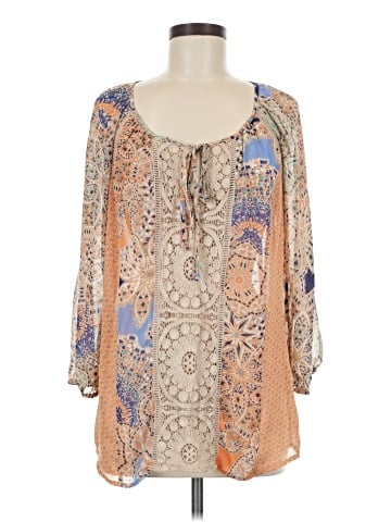 Meadow Rue 3/4 Sleeve Blouse (view 1)