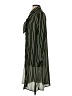 Lumiere 100% Polyester Stripes Green Casual Dress Size S - photo 5