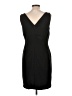 PREMISE Solid Black Cocktail Dress Size 10 - photo 2
