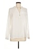 JAQUELINE de YONG 100% Polyester Ivory Long Sleeve Blouse Size EU 38 / US 8 - photo 1