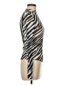 Topshop 100% Polyester Silver Long Sleeve Top Size 8 - photo 4