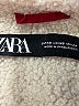 Zara 100% Polyester Color Block Burgundy Jacket Size XS - photo 6