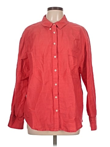 Maeve by Anthropologie Long Sleeve Button-Down Shirt (view 1)