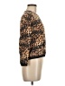 Trafaluc by Zara Animal Print Brown Pullover Sweater Size S - photo 4