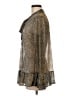 Angela Davis Metallic Silver Gold Long Sleeve Blouse Size EU (FR) 40 / US 8 - photo 5