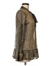 Angela Davis Metallic Silver Gold Long Sleeve Blouse Size EU (FR) 40 / US 8 - photo 4