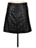 Zara Basic Black Faux Leather Skirt Size M - photo 1