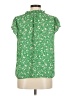 Eliane Rose 100% Polyester Green Short Sleeve Blouse Size M - photo 2
