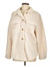 Dèluc 100% Polyester Ivory Faux Fur Jacket Size L - photo 1