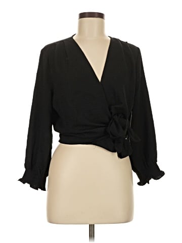 Monday Fun Long Sleeve Blouse (view 1)