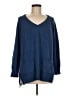 Willow 100% Cotton Blue Pullover Sweater One size - photo 1