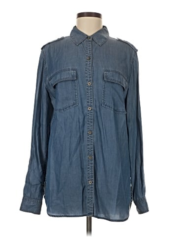 Banana Republic Long Sleeve Button-Down Shirt (view 1)