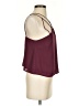 Millau 100% Polyester Burgundy Sleeveless Blouse Size XS - photo 4