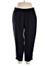 Vince Camuto Solid Black Casual Pants Size 1X - photo 1