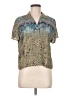 Sag Harbor 100% Rayon Green Short Sleeve Blouse Size M - photo 1