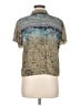 Sag Harbor 100% Rayon Green Short Sleeve Blouse Size M - photo 2