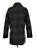 Belle & Bloom Plaid Gray Wool Coat Size XS - photo 2