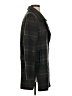 Belle & Bloom Plaid Gray Wool Coat Size XS - photo 4
