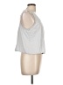 Athleta 100% Cotton Silver Sleeveless T-Shirt Size L - photo 4
