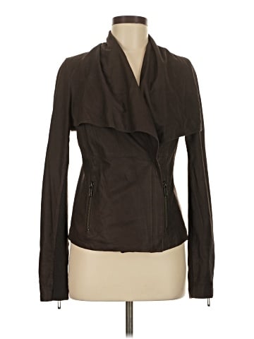 Vince. Leather Jacket (view 1)